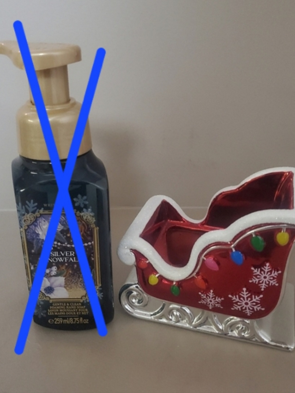 Bath And Body Works Sleigh Soap Holder